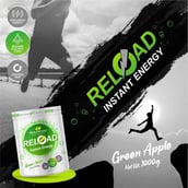Healthfarm Elite Series Reload Instant Energy, 1 kg Green Apple