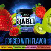 5 - ANS Performance Pro Thermogenic Diablo Advanced Fat Burner,  0.33 lb  Strawberry Kiwi 
