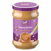 1 - Lo! Foods Peanut Butter with Almond Crunch,  500 g  No Sugar 
