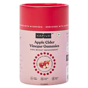 1 - Kapiva Apple Cider Vinegar Gummies (Aids Weight Loss),  30 gummies  Unflavoured 