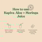 3 - Kapiva Aloe Vera + Moringa Juice (Natural Energy Booster),  1 L  Unflavoured 
