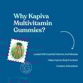 4 - Kapiva Multivitamin Gummies (Well Balanced Nutrition),  30 gummies  Unflavoured 