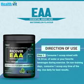 4 - Healthvit Fitness EAA Essential Amino Acid Powder,  0.66 lb  100 Servings  Watermelon 