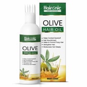 1 - Haironic Olive Hair Oil,  100 ml  for All Hair Types 