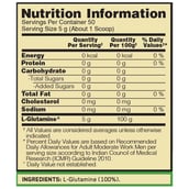 supplement - ON (Optimum Nutrition) Glutamine Powder,  0.55 lb  Unflavoured 