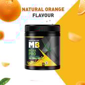 7 - MuscleBlaze BCAA Pro OP,  0.55 lb  16 Servings  Natural Orange 