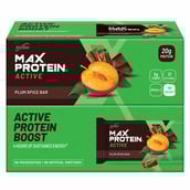 1 - RiteBite Max Protein Active Bar (20g Protein),  12 Piece(s)/Pack  Plum Spice 