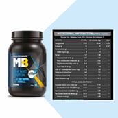 3 - MuscleBlaze Raw Whey Protein with Testosterone Boosters,  2 lb  Unflavoured 