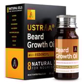 1 - Ustraa Beard Growth Oil,  35 ml  Reactivates Follicles 