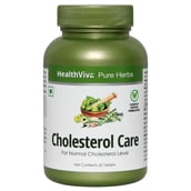 HealthViva Pure Herbs Cholesterol Care,  60 tablet(s) 