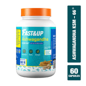 1 - Fast & Up Ashwagandha KSM-66,  60 capsules 