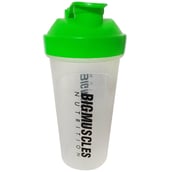 Big Muscles Shaker,  White & Green  600 ml 