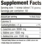 Ultimate Nutrition BCAA Powder,  1 lb  60 Servings  Orange 