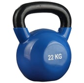 B Fit USA Vinyl Kettle Bell,  Dark Blue  22 kg 