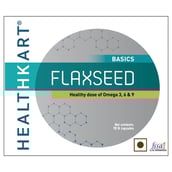 HealthKart Flaxseed Oil, 90 capsules(Highlight)