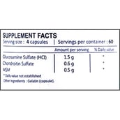 Joint's Coach Glucosamine With Chondroitin