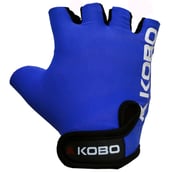 KOBO Weight Lifting Gloves (WTG-05),  Blue  Small 