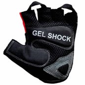KOBO Gym Gloves (WTG-04),  Red & Black  Small 