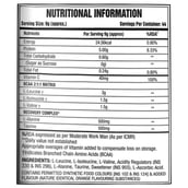 MuscleXP Instantized BCAA 6000 with L-Alanine & Taurine, 0.88 lb 44 Servings Orange+Shaker