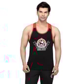 Omtex Gym Stringers,  Black Red  Medium 