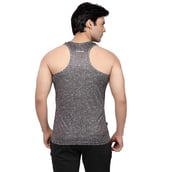 Omtex Sublimated Gym Tank - Classique-01,  Black  XXL 