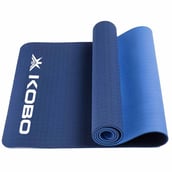 KOBO Yoga Exercise Fitness Mat (AC-61), Blue 6 mm