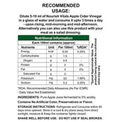 NourishVitals Apple Cider Vinegar with Mother,  0.250 L  Unflavoured 