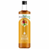 NourishVitals Apple Cider Vinegar,  0.5 L  Ginger, Garlic, Lemon and Honey (Pack of 2) 
