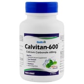 Healthvit Calvitan-600,  60 tablet(s)  Unflavoured 