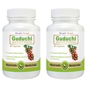 Shivalik Herbals Guduchi Heart-Leaved Moonseed,  120 capsules 