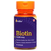 Unifibe Biotin (10000 mcg), 60 softgels Unflavoured