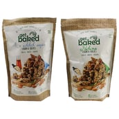 Get Baked Crunch Rocks Combo of 2,  No Added Sugar & Pudina  0.1 kg 