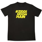 MuscleBlaze T-Shirt Ziddi Hoon Main,  Cotton Black  Free Size 