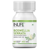 INLIFE Boswellia Serrata Extract 400 mg,  60 capsules 