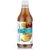 HealthKart Apple Cider Vinegar with Mother OP old, 0.5 L Unflavoured
