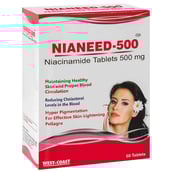 West Coast Nianeed-500,  Unflavoured  60 tablet(s) 