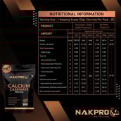 3 - Nakpro Calcium Caseinate Protein,  2.2 lb  Chocolate (Pack of 2) 