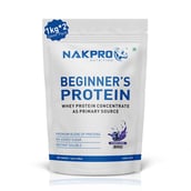 1 - Nakpro Beginner's Protein,  2.2 lb  Blueberry (Pack of 2) 