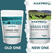 4 - Nakpro Grass Fed Whey Protein Concentrate, 2.2 lb Unflavoured (Pack of 2)