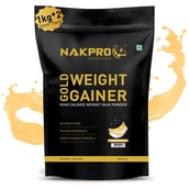 1 - Nakpro Gold Weight Gainer,  2.2 lb  Banana (Pack of 2) 