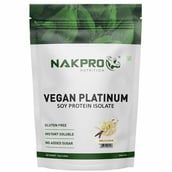 1 - Nakpro Vegan Platinum Soy Protein Isolate,  2.2 lb  Vanilla 