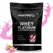 1 - Nakpro Whey Platinum Whey Protein Isolate,  2.2 lb  Lychee 