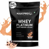 1 - Nakpro Whey Platinum Whey Protein Isolate,  4.4 lb  Coffee 