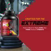 9 - MuscleBlaze Super Gainer Black,  4.4 lb  Chocolate 