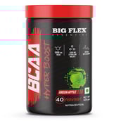 1 - Big Flex Essential BCAA Hyperboost,  0.88 lb  40 Servings  Green Apple 