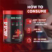 7 - Big Flex Essential BCAA Hyperboost,  0.88 lb  40 Servings  Watermelon 