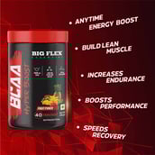 5 - Big Flex Essential BCAA Hyperboost,  0.88 lb  40 Servings  Fruit Punch 