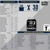 5 - Proquest Lean Whey Isolate,  2.2 lb  Milk Chocolate 