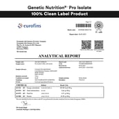 Genetic Nutrition Pro Isolate,  4.4 lb  Cafe Mocha 