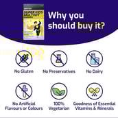 4 - Gritzo Super Kids Multivitamin Gummies,  60 gummies  Natural Lemon